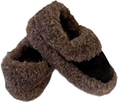 Sutsko Dame Uld. Bløde Hjemmesko. Perfekte Vinter Gave til Mor. 229 kr