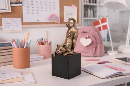 Eksklusiv Kat Figur. Perfekt Gave til Katteelskere og Bedstemor