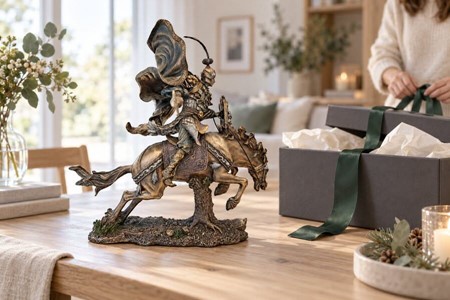 Luksuriøs Figur til Kontor. Zhao Yun kinesisk generel. Gave til chefen