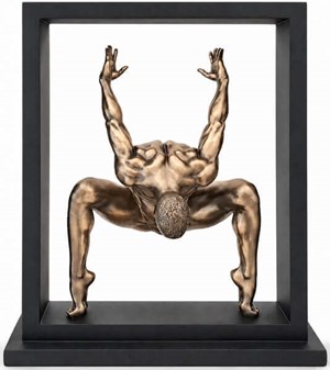 Sportsfigur i Bronze. Eksklusiv gymnastik figur og ultimativ gave