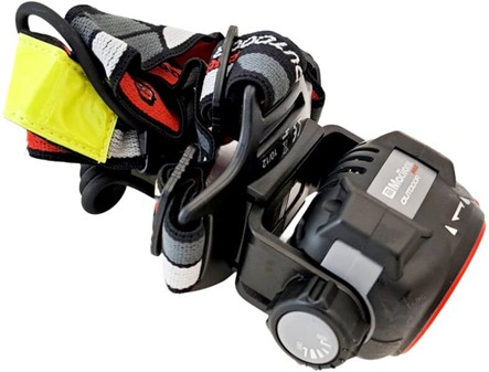 Professionel pandelampe. 375 lumen, avancerede styringssystem og fokus
