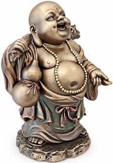 Smilende Buddha figur: Din Daglig Dosis af Lykke og Held