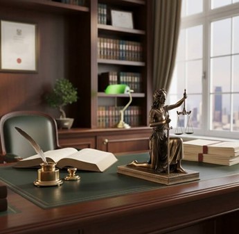 Eksklusiv Justitia figur. Perfekt gave til jurister og nyuddannet