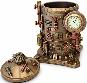 Steampunk Ur Smykkeskrin – Hemmeligt rum til dine værdigenstande