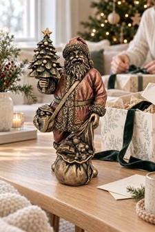 JULEGAVEIDEER TIL HENDE. Julemand figur. Dekoration til julens kamin
