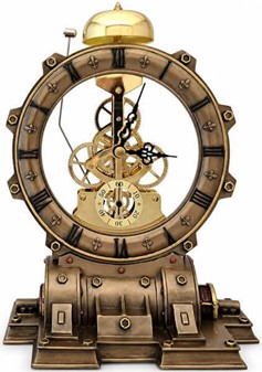 Et ur, der måler tid i Steampunk-stil. Unik gaveidé til brudepar