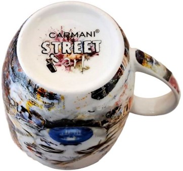 Krus med Marilyn Monroe Billede. Porcelænskrus med ikoniske Graffiti