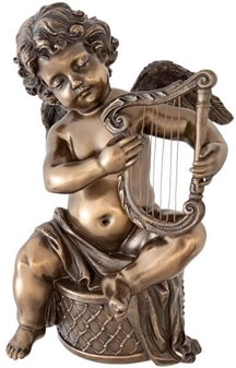 SMUK ENGEL. Smuk og billig bronze figur. Julegaveideer til hende