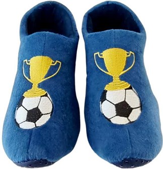 Hjemmesko med pokal. Til piger og kvinder, der elsker sport og hygge