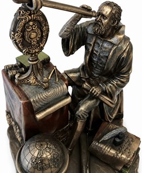 Galileo Galilei Figur. Forvandl dit hjem til et univers af opdagelser