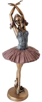 BALLERINA FIGUR. Danserinde figur som romantisk gave til hende