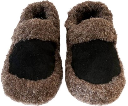 Sutsko Dame Uld. Bløde Hjemmesko. Perfekte Vinter Gave til Mor. 229 kr