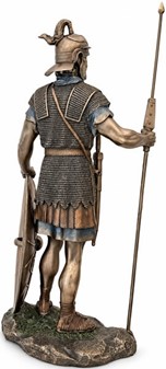 Romersk Legionær Figur i Bronze. Perfekt Gave til Ham og Kontor Pynt