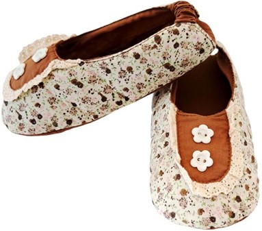 Blomster Ballerinaer til Små Fødder! Smukke Blomster Hjemmesko