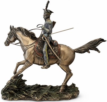 RIDDERFIGUR. Figur af polsk Ulan. Super og billig pynt til hjemmet