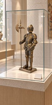 RIDDER. Middelalder soldat realistisk figur. Pynt til boligen