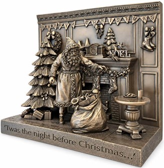 “Natten før jul” julefigur i bronze – Perfekt mesterværk og julegave