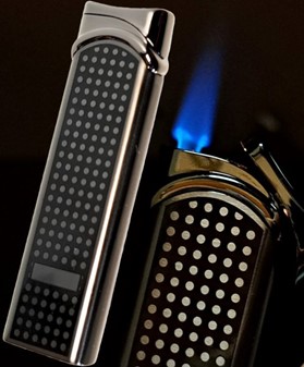 Luksuriøs Grå Justerbar Flamme Lighter - Perfekt Gave Til Ham og Hende