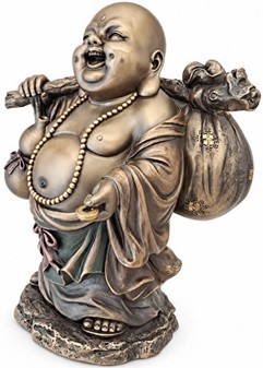 Smilende Buddha figur: Din Daglig Dosis af Lykke og Held