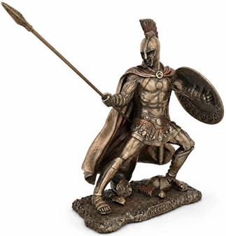 HEKTOR. Figur af modigste trojanske helten, billigt pynt til hjemmet