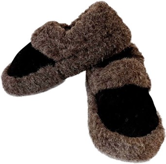 Sutsko Dame Uld. Bløde Hjemmesko. Perfekte Vinter Gave til Mor. 229 kr