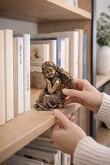 Drømmende Engle Figur. Den perfekte, personlige gave til mormor