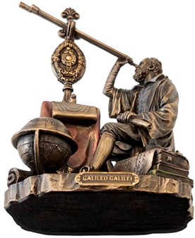 Galileo Galilei Figur. Forvandl dit hjem til et univers af opdagelser