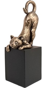 Eksklusiv Kat Figur. Perfekt Gave til Katteelskere og Bedstemor