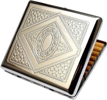 CIGARETETUI BEDSTE PRISER. Billige metal etui til 20 stk cigaretter