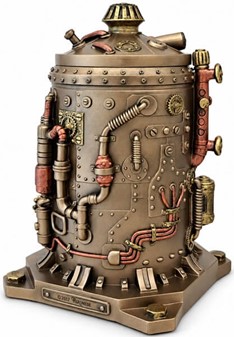 Steampunk Ur Smykkeskrin – Hemmeligt rum til dine værdigenstande