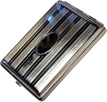 Billige cigaretetuier. Tysk metal cigaretetui til lange cigaretter