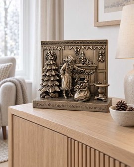 “Natten før jul” julefigur i bronze – Perfekt mesterværk og julegave