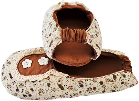 Blomster Ballerinaer til Små Fødder! Smukke Blomster Hjemmesko