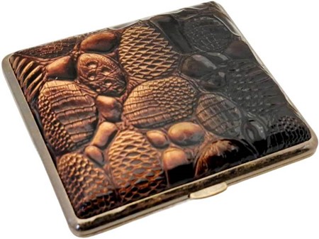 Beskyt dine cigaretter med stil: Elegant metal cigaretetui til 18 stk