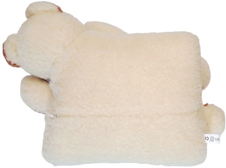 Miljøvenlig Bamse Uld Pude. Den Perfekte Kramme Gave til Børn