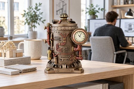 Steampunk Ur Smykkeskrin – Hemmeligt rum til dine værdigenstande