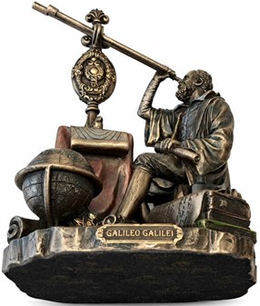 Galileo Galilei Figur. Forvandl dit hjem til et univers af opdagelser