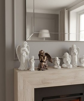 Drømmende Engle Figur. Den perfekte, personlige gave til mormor