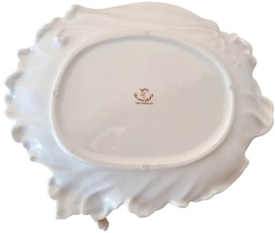 JULEBORD DEKORATION. Elegant porcelæn tallerken med englemotiv