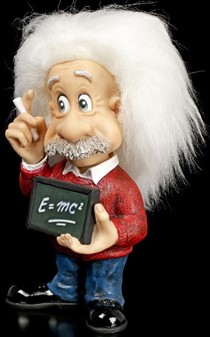 ALBERT EINSTEIN. Fantastisk satirisk figur. Pyntefigurer til hjemmet