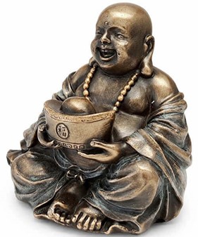 Buddha Figur. Bring held og overskud ind i hjemmet med bronze Buddha