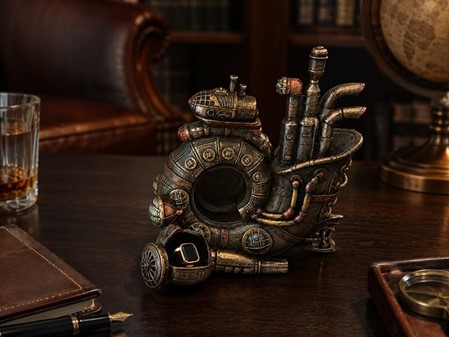SMYKKEÆSKER. Fænomenalt Steampunk ubåd Nautilus i smykkeskrin form