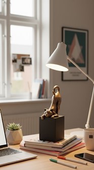 Eksklusiv Kat Figur. Perfekt Gave til Katteelskere og Bedstemor
