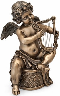 SMUK ENGEL. Smuk og billig bronze figur. Julegaveideer til hende