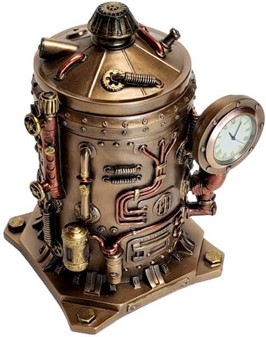 Steampunk Ur Smykkeskrin – Hemmeligt rum til dine værdigenstande