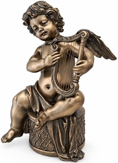 SMUK ENGEL. Smuk og billig bronze figur. Julegaveideer til hende