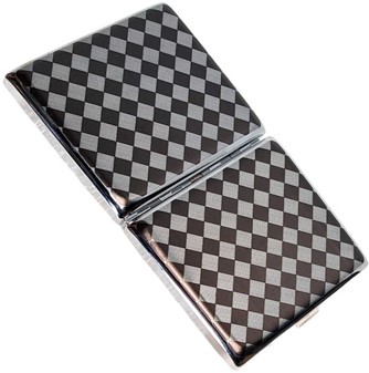 Elegant metal cigaretetui til 20 stk. Beskyttelse med stil