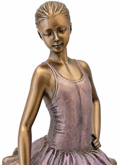 GAVE TIL EN BALLERINA. Attraktiv ballerina figur til stue dekoration