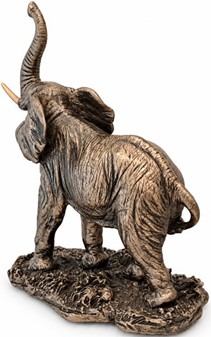Lille Elefant Figur. Bronze Dekoration – Perfekt Gave til Hjemmet