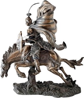 Luksuriøs Figur til Kontor. Zhao Yun kinesisk generel. Gave til chefen